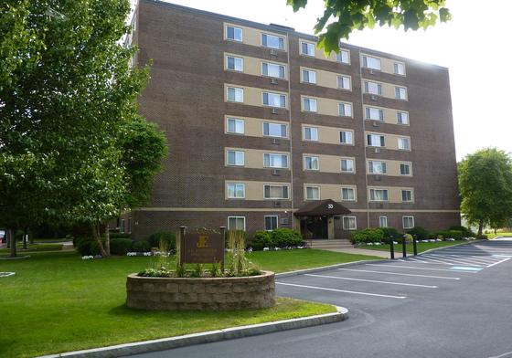 The J.E. apartment building at 33 Furnace Avenue, Quincy